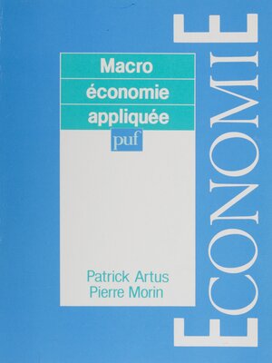 cover image of Macroéconomie appliquée
